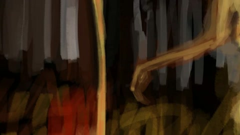 Skull-lined catacomb corridor — Stillmotion