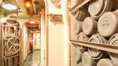 Ship interior with stored ordnance — Stillmotion