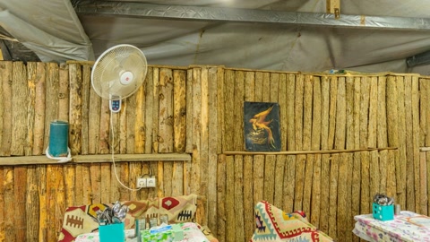 Covered market seating area — Stillmotion