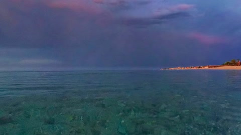 Coastal seascape at sunset — Stillmotion