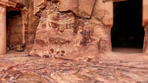 Rock-cut desert temple complex — Stillmotion
