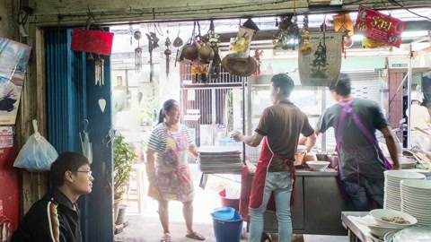 Indoor general store dining room — Stillmotion
