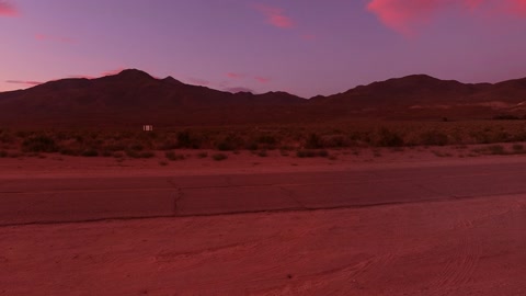 Desert road at sunset — Stillmotion