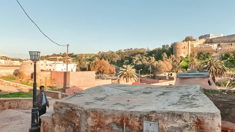 Kasbah stone walls and terraces — Stillmotion