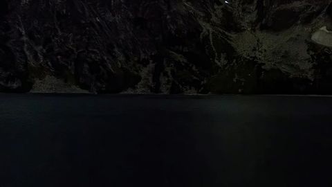Night lake campsite in forest — Stillmotion
