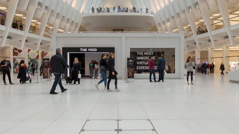 Modern airport terminal interior — Stillmotion