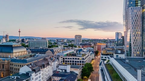 Downtown skyline at dusk — Stillmotion