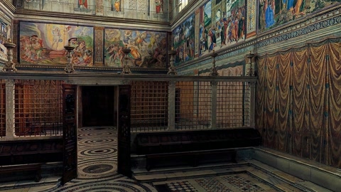 Ornate throne room interior — Stillmotion