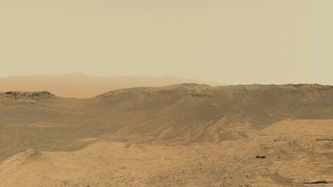 Martian desert rover view — Stillmotion