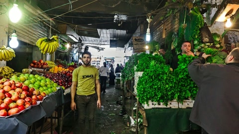 Indoor fruit and vegetable market — Stillmotion