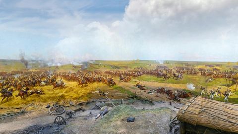 Civil War battlefield ruins — Stillmotion