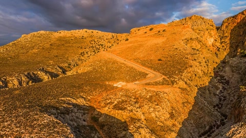 Cliff at sunset — Stillmotion