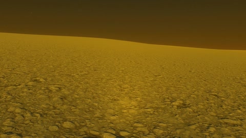 Desert dunes at golden horizon — Stillmotion
