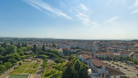 Hilltop village with terracotta roofs — Stillmotion