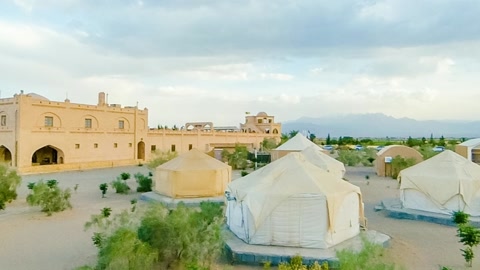 Desert tented camp and kasbah — Stillmotion