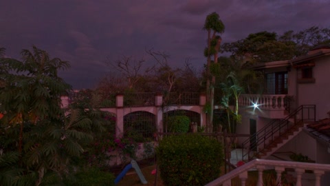 Outdoor swimming pool at dusk — Stillmotion