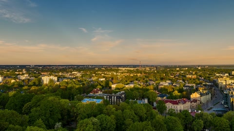 Historic city skyline and fortress towers — Stillmotion