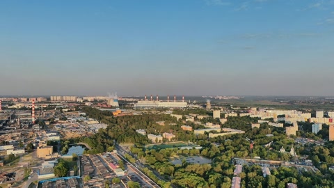 Aerial view of a natural canal — Stillmotion