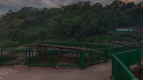Waterfall at sunset — Stillmotion