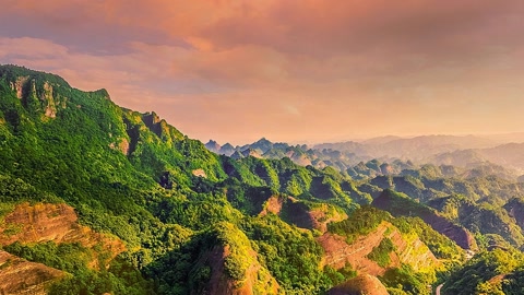 Mountain ridges at sunset — Stillmotion
