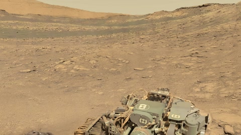 Rocky desert rover view — Stillmotion
