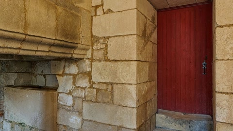 Stone vaulted chamber with copper cookware — Stillmotion