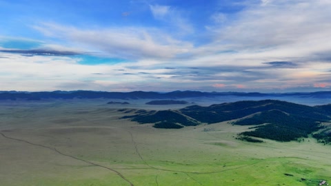 Expansive valley and rolling hills — Stillmotion