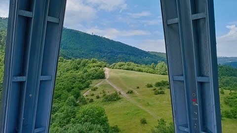 Mountain valley balcony interior — Stillmotion