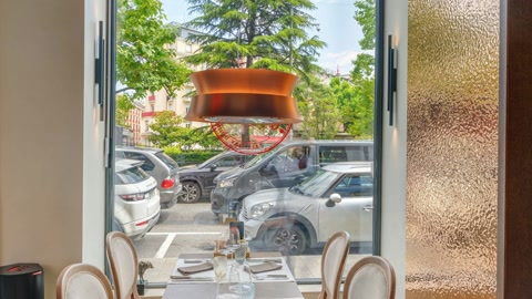 Restaurant interior with bar and seating — Stillmotion
