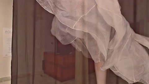 Art gallery with textile installations — Stillmotion