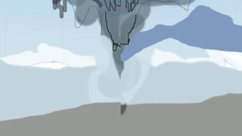 Iceberg and snowy mountains — Stillmotion