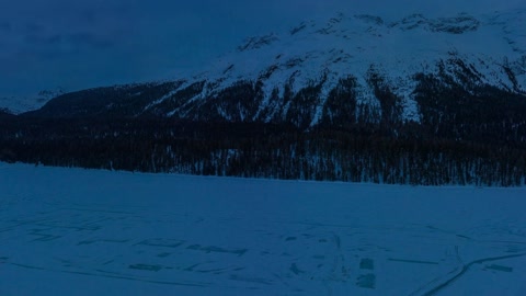 Night ski resort town — Stillmotion