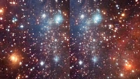 Colorful space nebula and star field — Stillmotion
