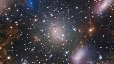 Colorful nebula and star field — Stillmotion