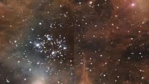 Colorful nebula in starry sky — Stillmotion