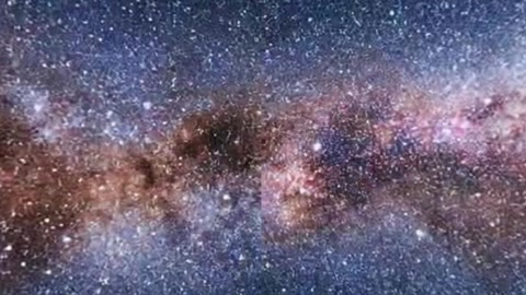 Molten sun in starry sky — Stillmotion