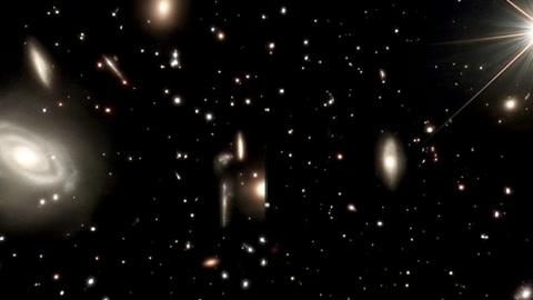 Star-filled night sky with galaxies — Stillmotion