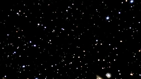 Star field with glowing nebulae — Stillmotion