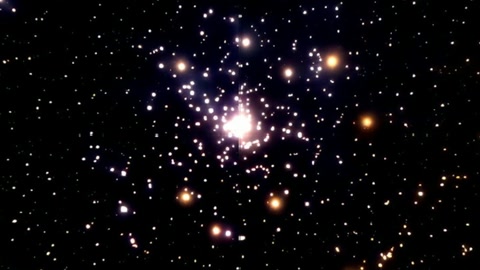 Starry night sky with glowing nebulae — Stillmotion