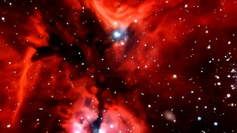 Molten red cosmic nebula — Stillmotion