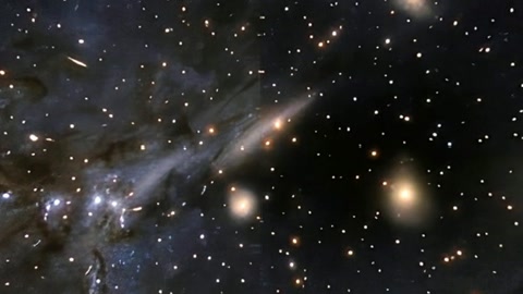 Spiral galaxies in star field — Stillmotion