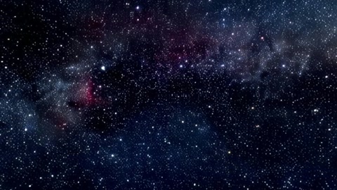 Starry night sky with moons — Stillmotion