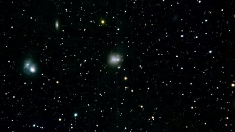Star field with glowing nebulae — Stillmotion