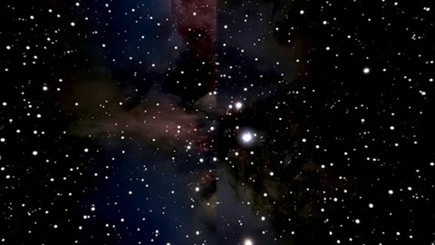 Starry night sky with moons — Stillmotion