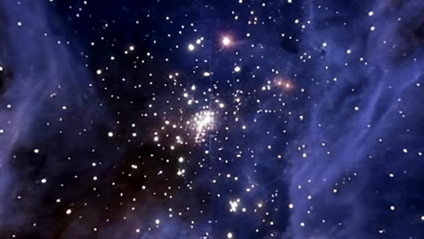 Star field with nebula clouds — Stillmotion