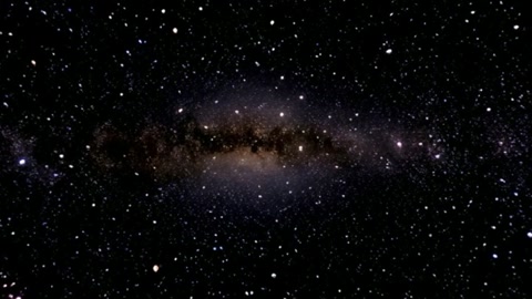 Starry night sky with nebula clouds — Stillmotion