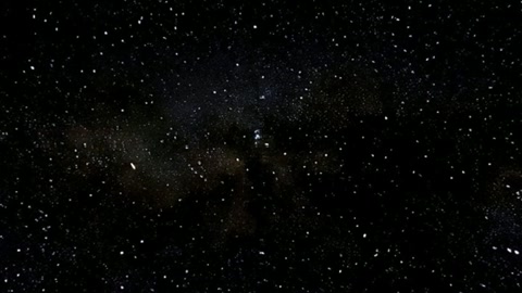 Saturn in a starry night sky — Stillmotion