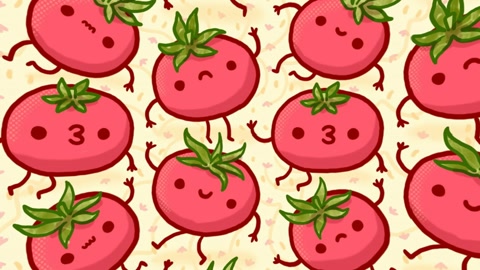 Strawberry pattern fabric print — Stillmotion