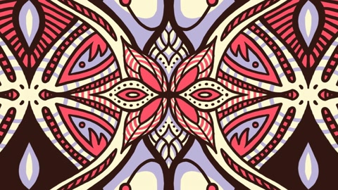 Abstract geometric ornamental pattern — Stillmotion