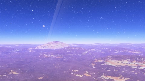 Mountain ridges under starry sky — Stillmotion